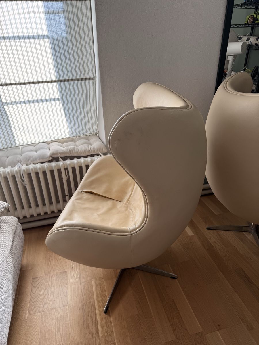Fritz Hansen Poltrone: 2x Egg Chairs – Usato da Coinsins venduto da qui_kl77 4