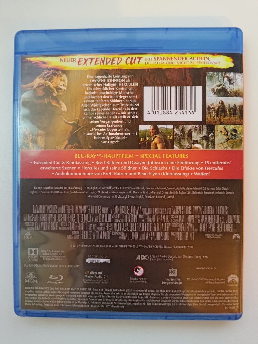 Tutti i DVDs: Hercules - (Extended Cut) – Usato da Liestal venduto da Kratzilla 2