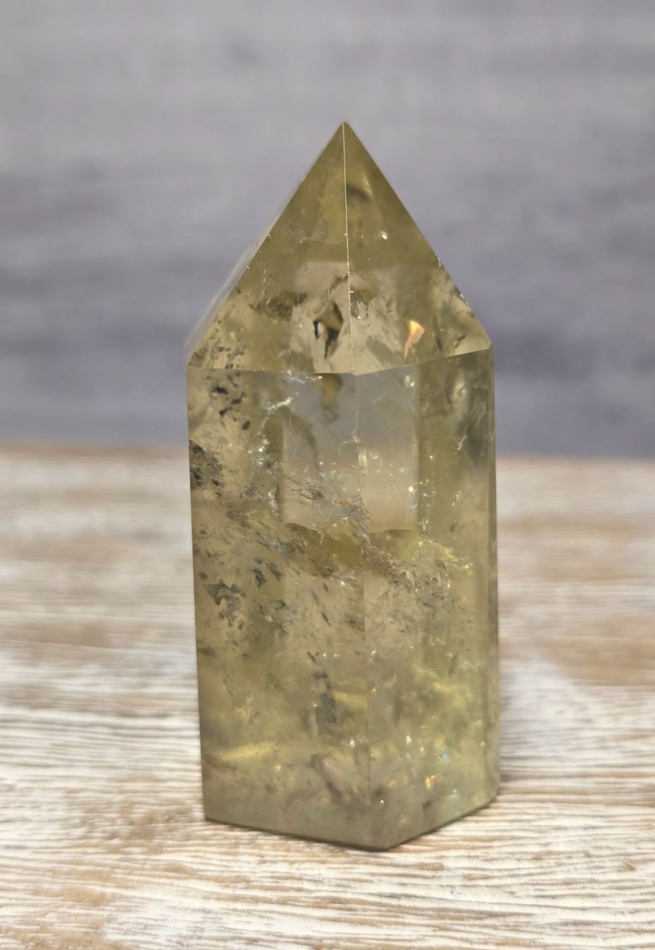 Minerali & Pietre curative: Citrin Obelisk C3 92g – Nuovo e nell'imballaggio originale da Matzingen venduto da Shay_Crystalz 1