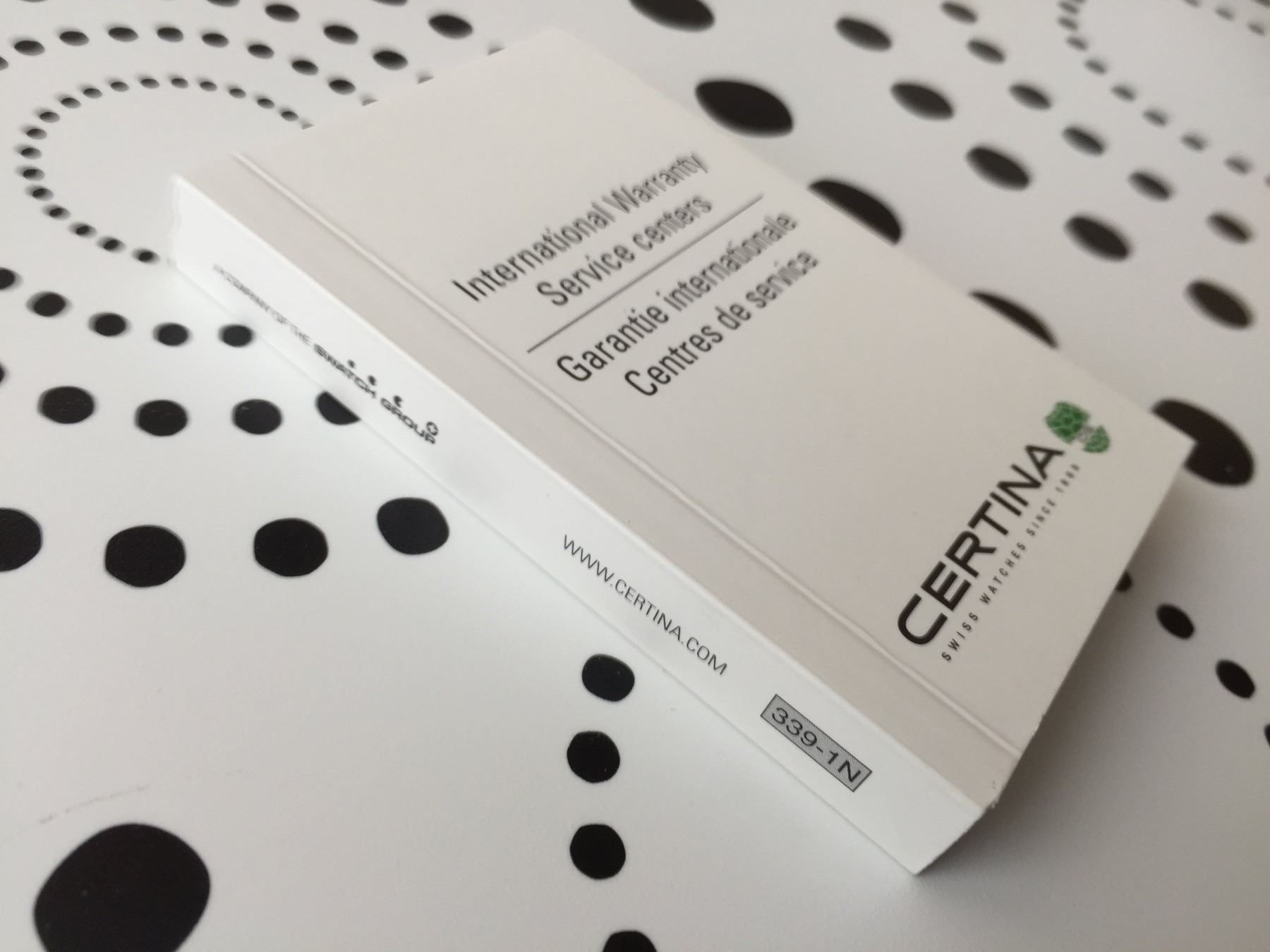 Certina Documenti: CERTINA ORIGINAL - BOOKLET - WATCH - UHR – Nuovo (secondo la descrizione) da Epalinges venduto da dream-watch 1