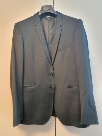 Burberry Jacke mens black formal Jacket Night Out wie neu