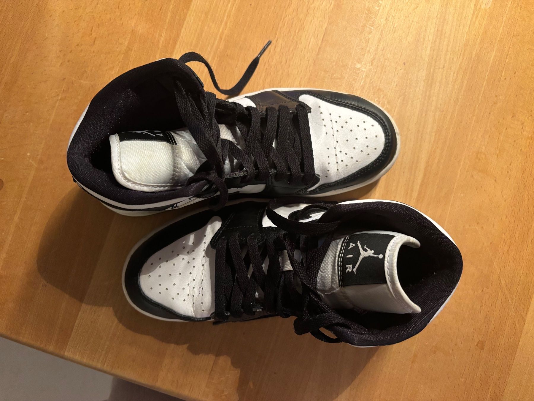 Nike Scarpe da uomo: Nike Dunks high, schwarz-weiss, Grösse 38.5 – Usato da Othmarsingen venduto da nicolealex01 1