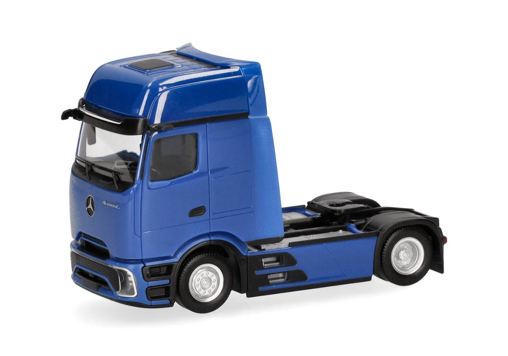 Herpa Kit di modellismo & Modellini statici: 1:87 MB Actros L ProCabin Gigaspace, blau – Nuovo e nell'imballaggio originale da Affoltern am Albis venduto da Modellshop-8910