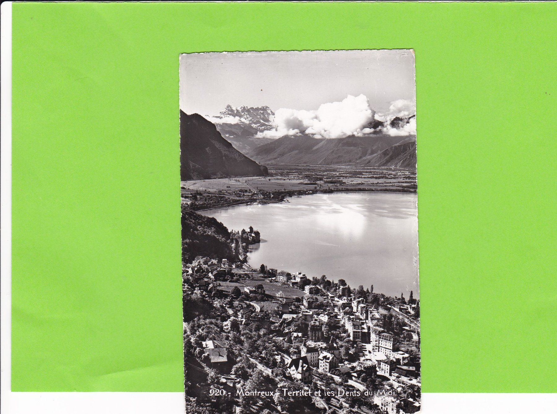 Cartoline postali: Montreux-Territet – Usato da St. Peterzell venduto da neckertal
