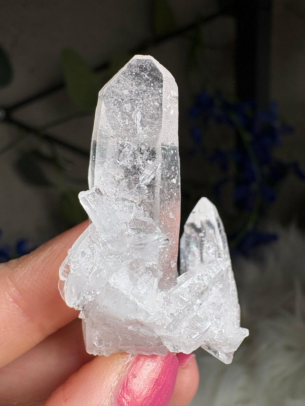 Minerali & Pietre curative: Kolumbianischer Lemurian-Quarz-Cluster – Nuovo (secondo la descrizione) da Neuheim venduto da m.hald