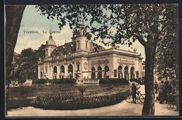 AK Yverdon, Le Casino, 1916