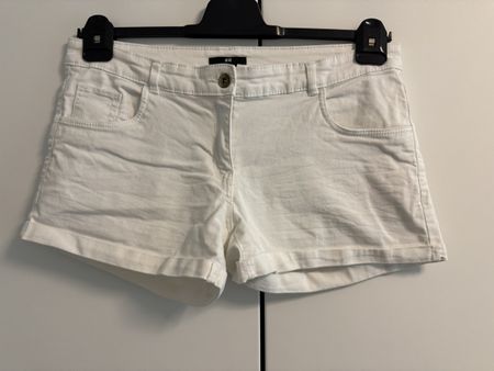 Jeans Hotpants weiss