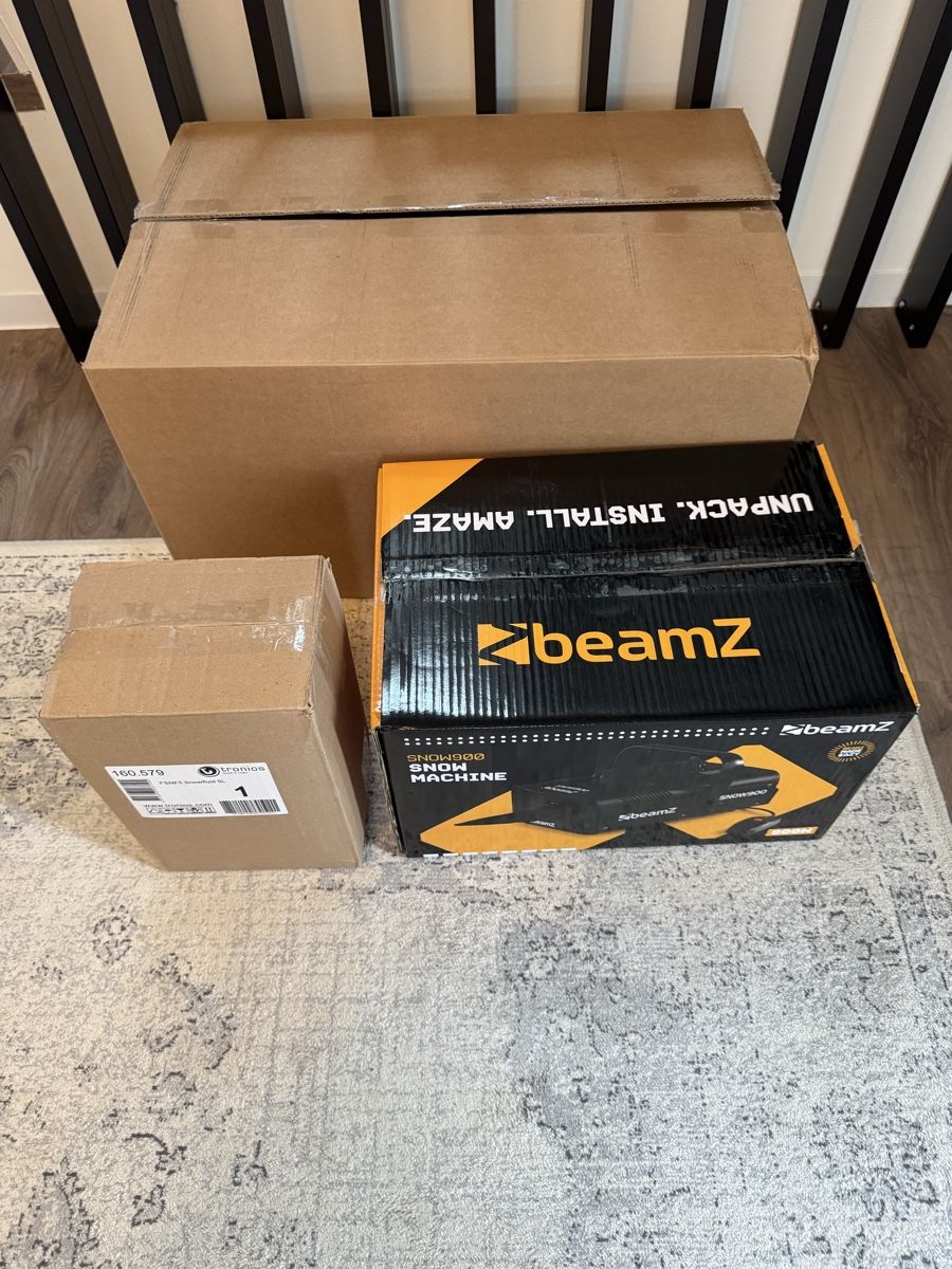 Tutte le macchine: BeamZ Schneemaschine Snow900 W – Nuovo e nell'imballaggio originale da Belp venduto da ch1999 3