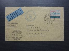 R-FDC Flugpost 1941 (F35A1) Buochs Fr. 14.-- / SBK Fr. 280.-