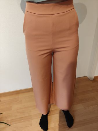 Damen Culotte Hose lachsfarben Grösse 36 guter Zustand