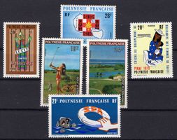 R5406  /  Polynésie 1971-1974 neufs XX