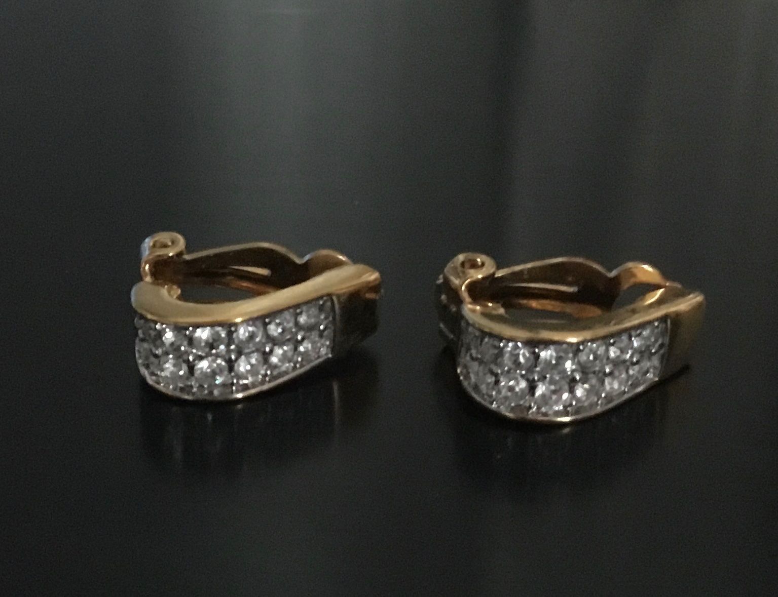 Swarovski Boucles d'oreille: Swarovski Ohrclips – D'occasion à Schlieren par Jeajet 1