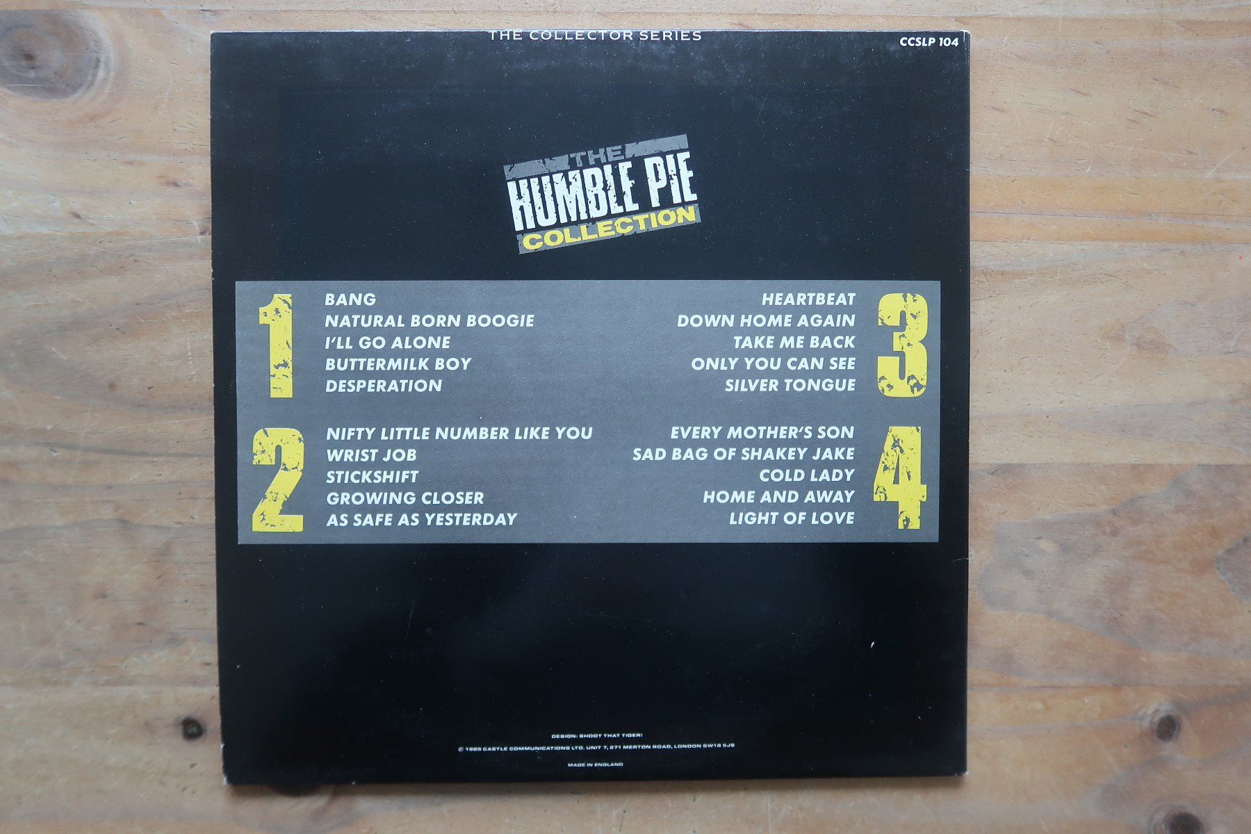 Vinyles: HUMBLE PIE - COLLECTION - 2x VINYL LP – D'occasion à Basel par Patiscat 1