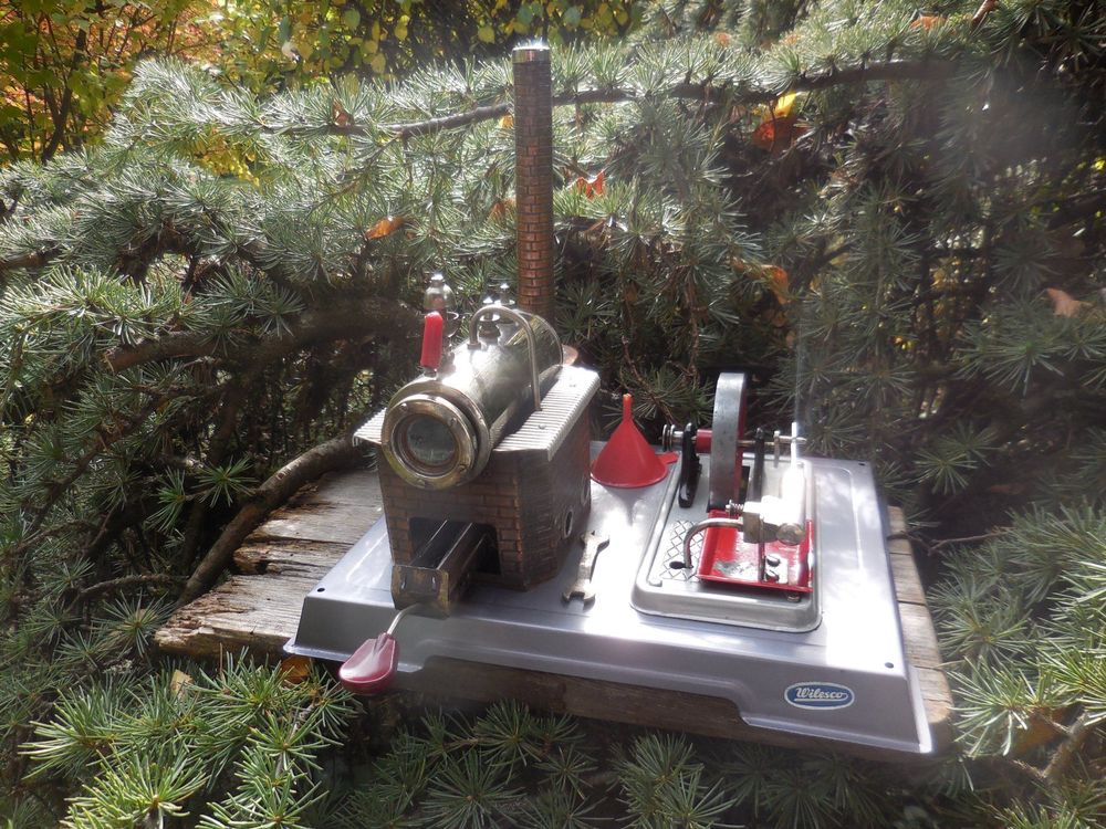 At Auction: WILESCO - Machine à vapeur Wilesco D20
