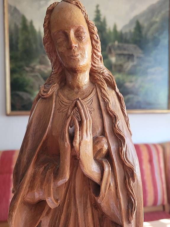 Sculptures & Statues: Antike Holzmadonna, wunderschön – D'occasion à Gutenswil par taminu 2
