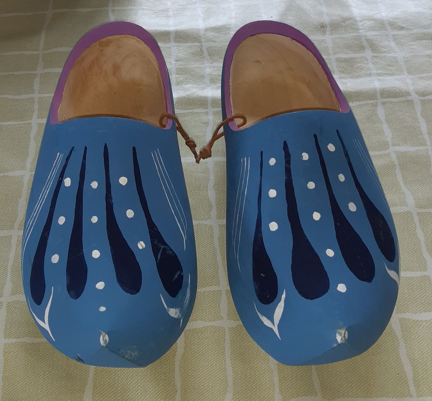 Scarpe da uomo: Klompen, holländisch, blau – Usato da Lausanne venduto da jag_sj6f