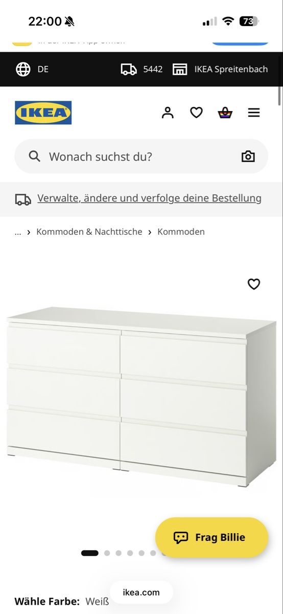 Kommoden: Ikea Kommode  – Gebraucht aus Fislisbach von s.f.a.m