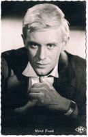 Horst Frank 1929-99 Autogramm signiert Vintage Foto 9x14cm