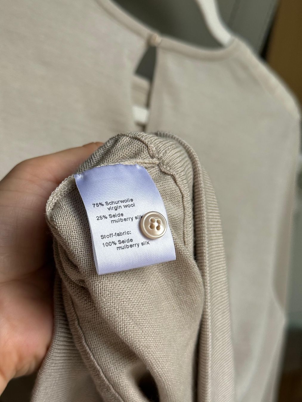 Akris Chemisiers: AKRIS Bluse Pullover Seide, Schurwolle Gr. S-M 36-38 – Neuf (Voir description) à Winterthur par tim_cl8x 2