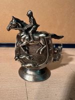 Vintage Horse Jockey Horseshoe Table Lighter, Unique Piece