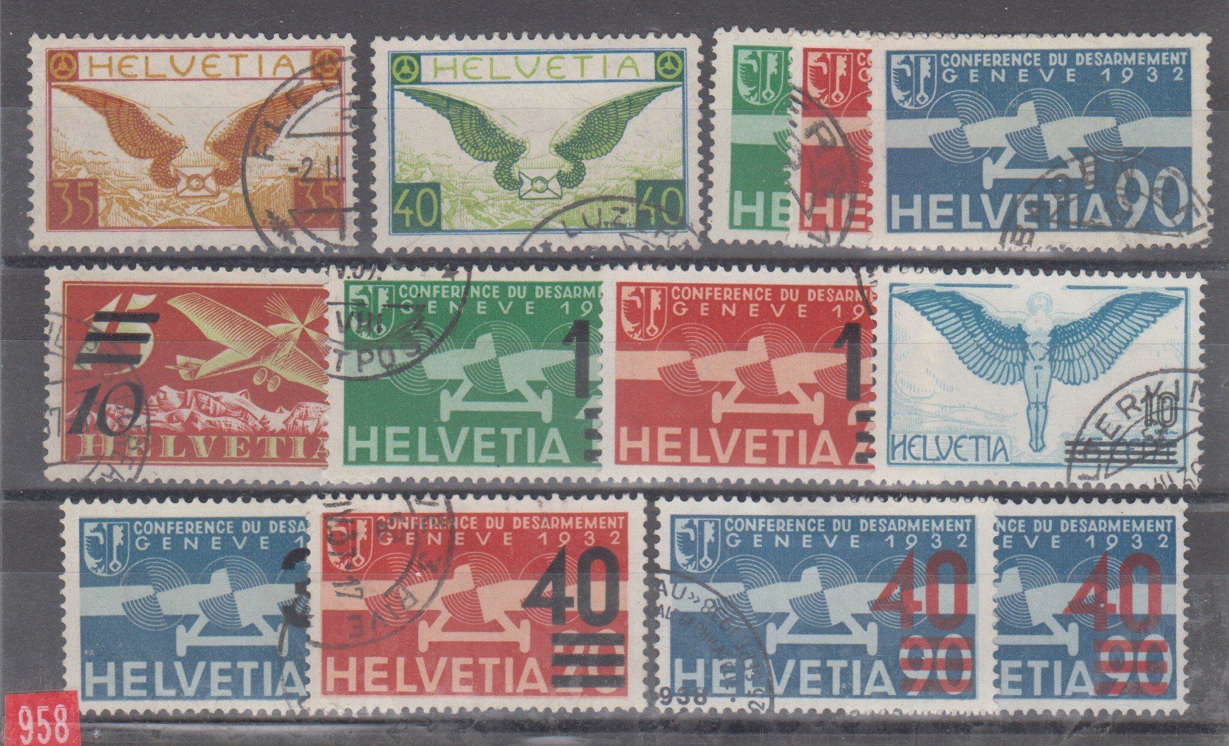Tutti i francobolli: Lot de timbres poste aérienne – Usato da Boécourt venduto da Denteles66