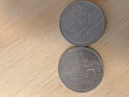 5 CHF Sondermünze Albert Einstein, 1979, Top Zustand!
