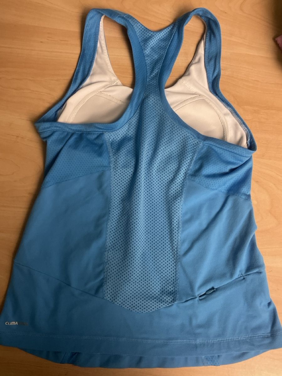 Adidas Tops: Damen Running Top Adidas Gr.38/40 hellblau ClimaCool  – Gebraucht aus Obergerlafingen von cabo4 1