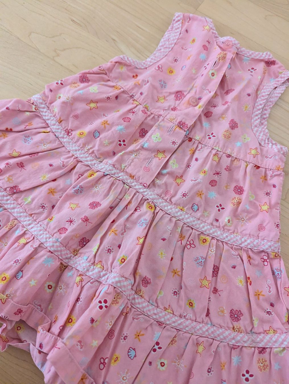 Kleider & Röcke: Sommerliches Mädchenkleid Gr. 86, rosa – Gebraucht aus Uster von petches 3