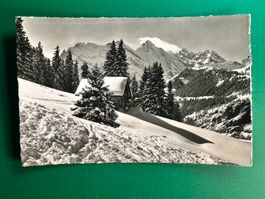 Winterlandschaft bei Wengen