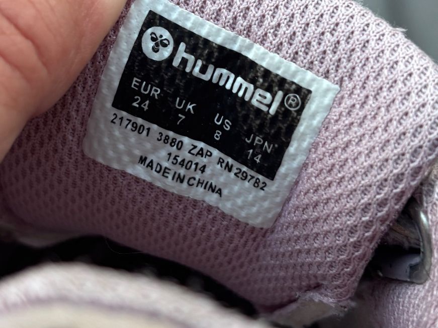 Hummel Schuhe für Mädchen: Hummel Glitzer-Sneakers, Gr. 24 – Gebraucht aus Brugg AG von tsannen 5