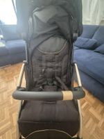 Passeggino Chicco pieghevole nero in buono stato