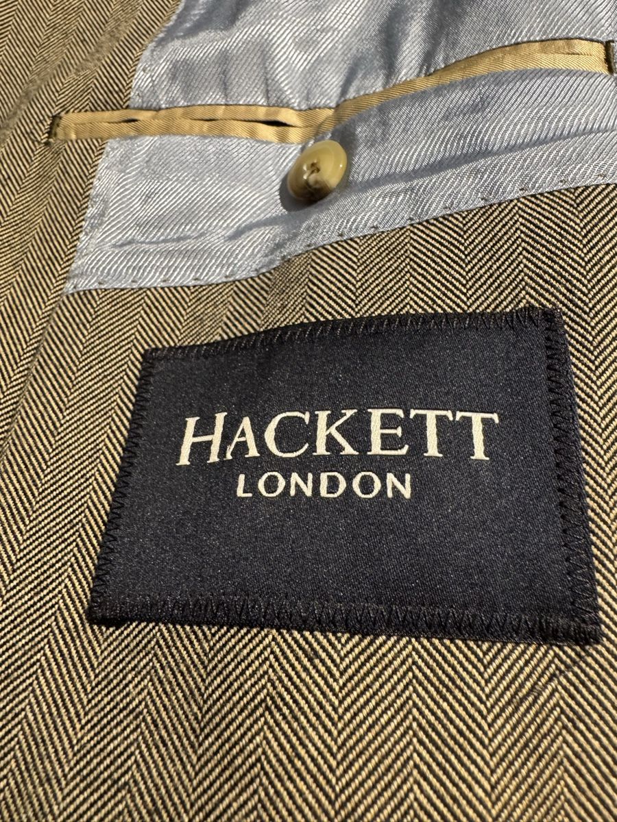 Hackett Giacche: Superbe veste Hackett à chevrons. Taille anglaise 42 L. – Usato da Chêne-Bougeries venduto da Obluche 4