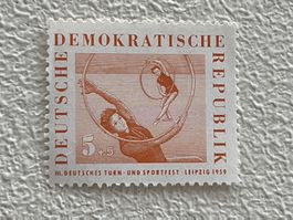 Sport Thema Briefmarke