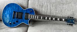 ESP LTD Eclipse EC-1000 See Thru Blue