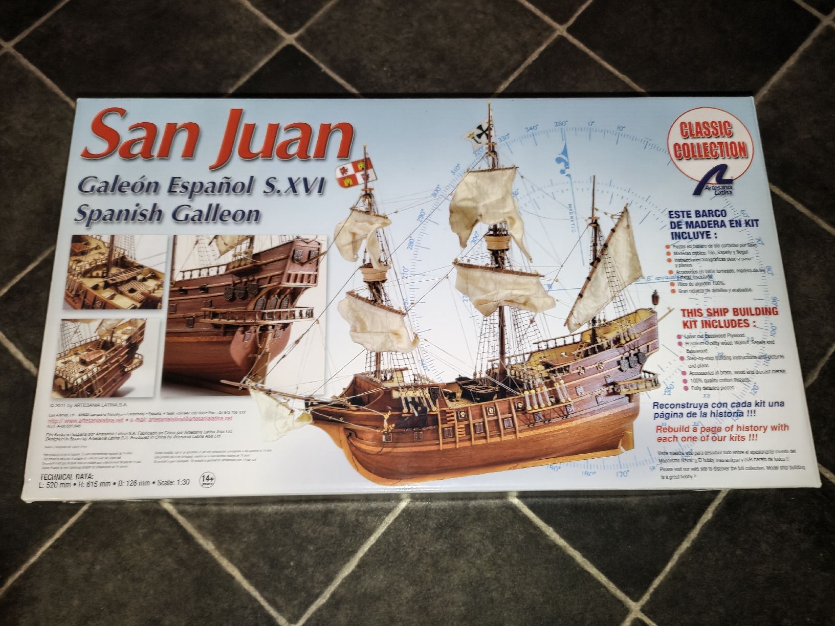Kit di modellismo & Modellini statici: San Juan – Nuovo e nell'imballaggio originale da Walterswil BE venduto da AuktionatorDavid