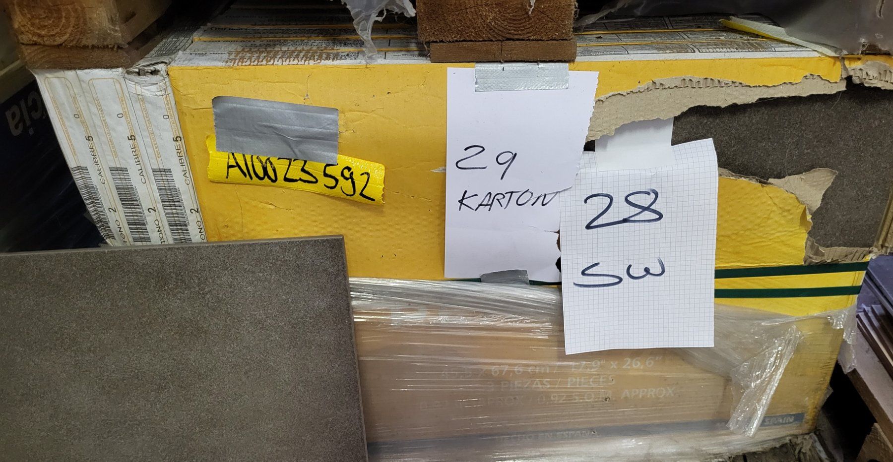 Rivestimenti per pavimenti: Bodenplatten Ignee-T / 46x68cm   / sw28 – Nuovo (secondo la descrizione) da Diessenhofen venduto da Osio 2