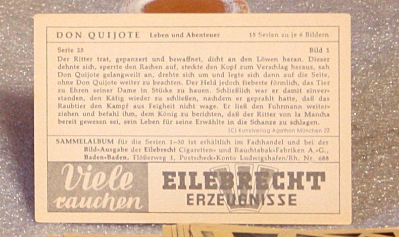 Cartoline: Leben u. Abenteuer Don Quijote 90 Karten – Usato da Flüelen venduto da Diversicum-Shop 3