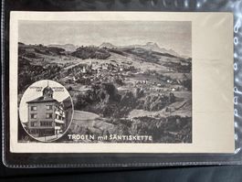 Schweiz AK Trogen mit Säntiskette Gashaus/Metzg. Zum Schäfle