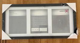 Neuer Gitta Bilderrahmen, schwarz, 23 x 50 cm, 3 Bilder