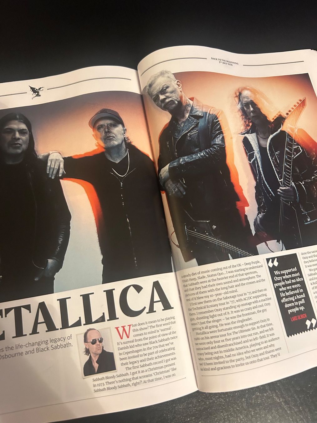 Riviste & Magazine: BLACK SABBATH Back To The Beginning OFFICIAL PROGRAMME! OZZY – Nuovo (secondo la descrizione) da Basel venduto da forevermusic 7