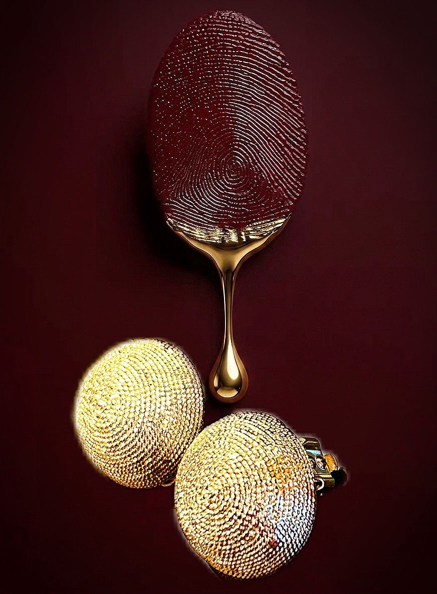 Orecchini pendenti & Orecchini a lobo: Clips vintage empreinte – Usato da Pont (Veveyse) venduto da pil_k9jp 1
