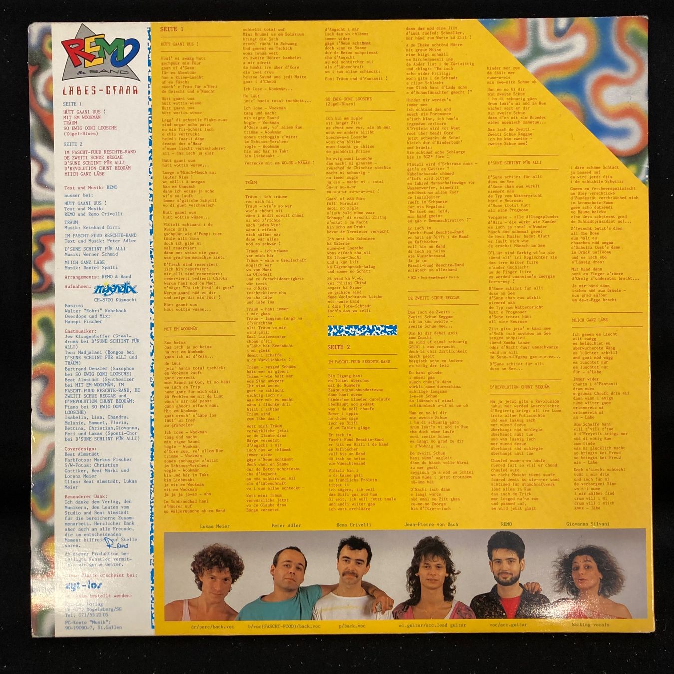 Dischi in vinile: Remo & Band / Läbes-Gfaar – Usato da St.Gallen venduto da Out-take 1