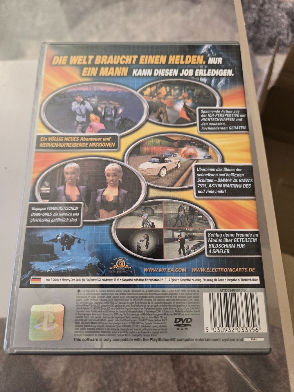 Giochi: 007 Agent im Kreuzfeuer PS2 – Usato da Bussigny venduto da Kfdlt 1