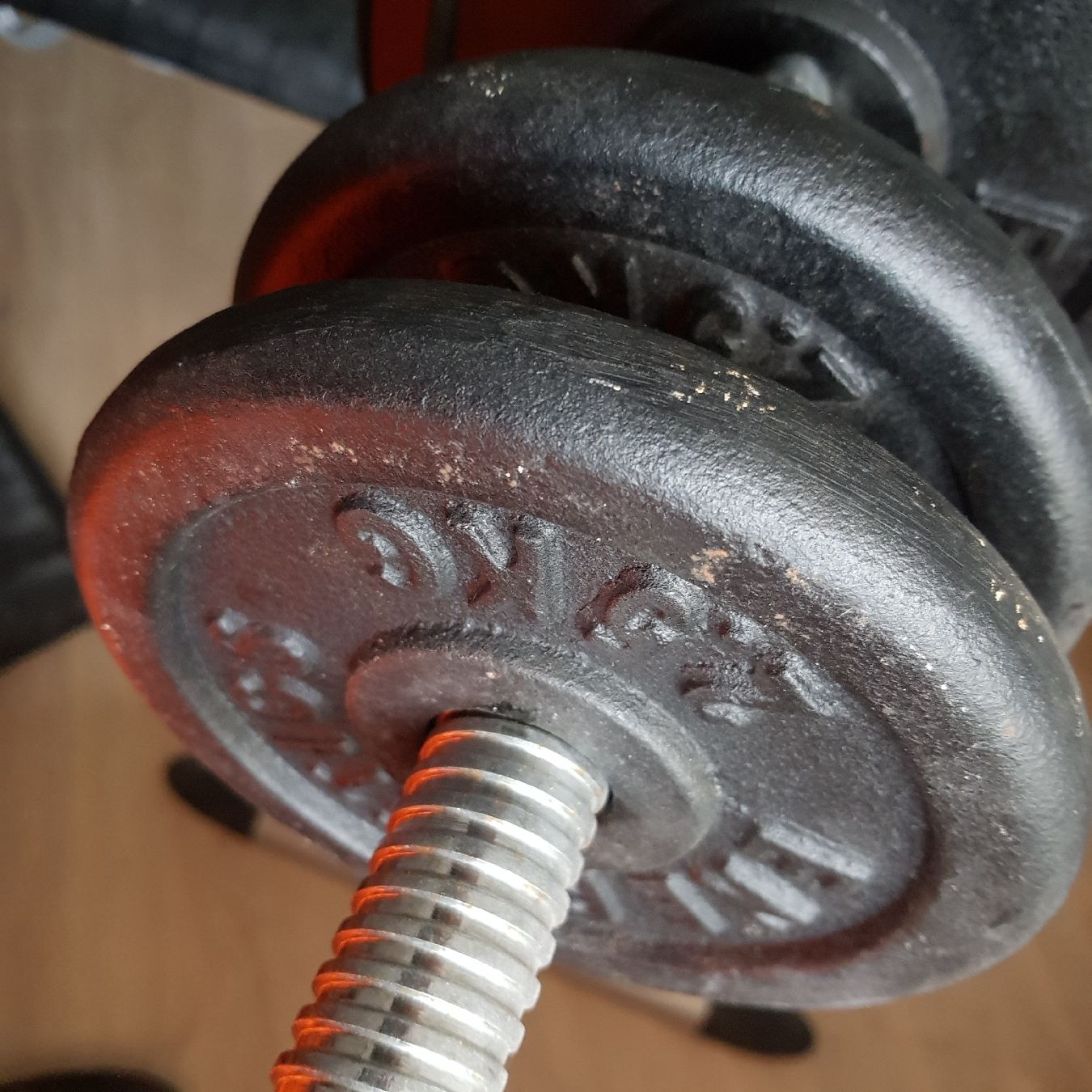 Kettler Manubri & Pesi: banc musculation kettler avec poids – Usato da Court venduto da Lechotg 8