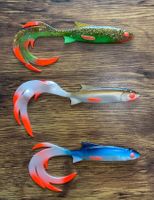 BALZER Shirasu Reptile Shad UV Booster 15cm - 3er Set
