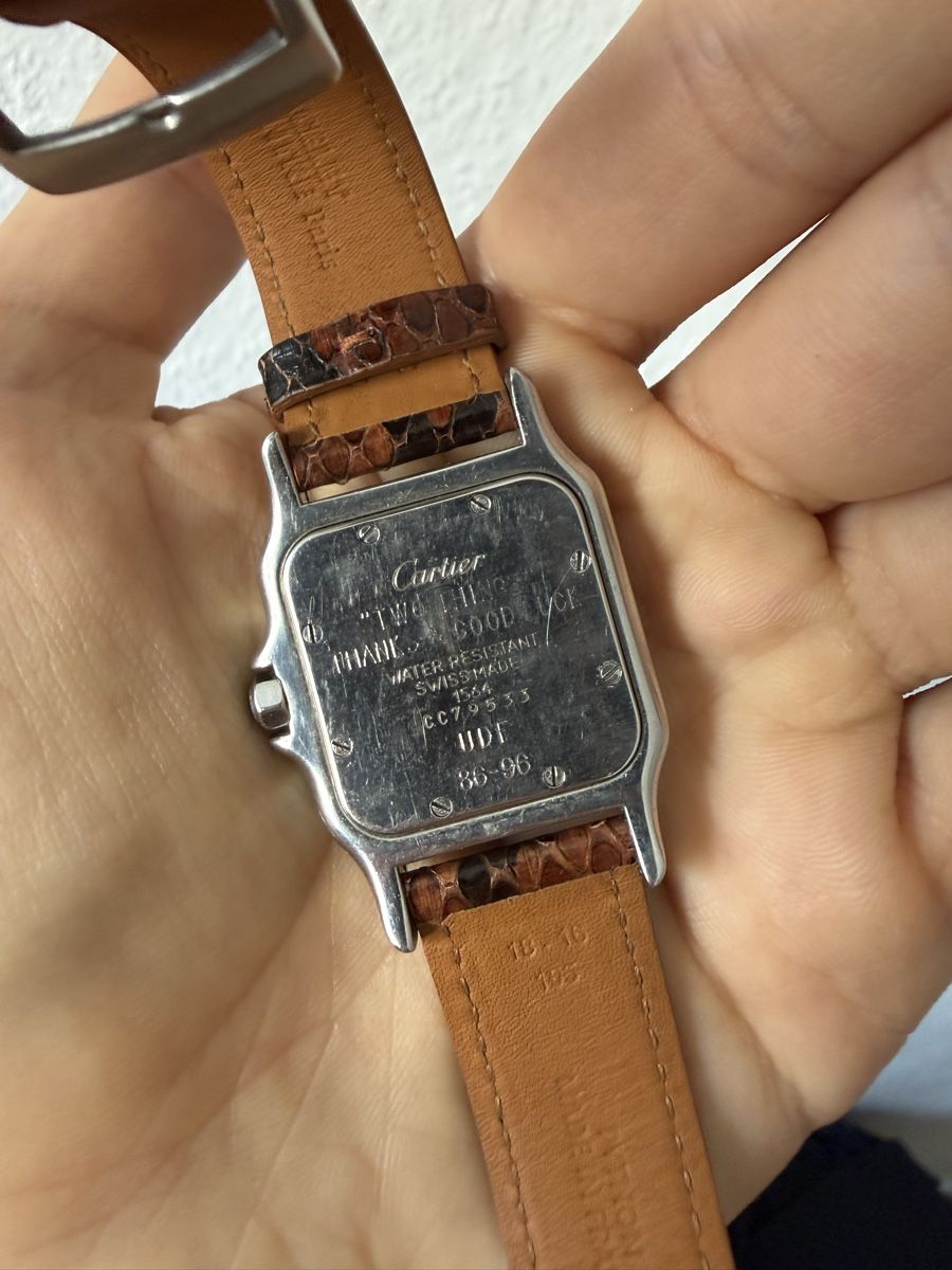 Cartier Montres: Cartier Santos Galbée 1564 – D'occasion à Genève par SG_73 1