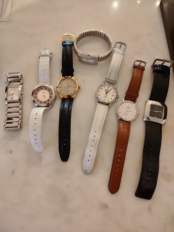 Lot De Montres Bracelets - Occasion, Divers Modèles Pour Collection Ou Pièces Détachées
