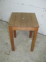 Schemel Taburettli Hocker alt Holz stabil schön - LIQ