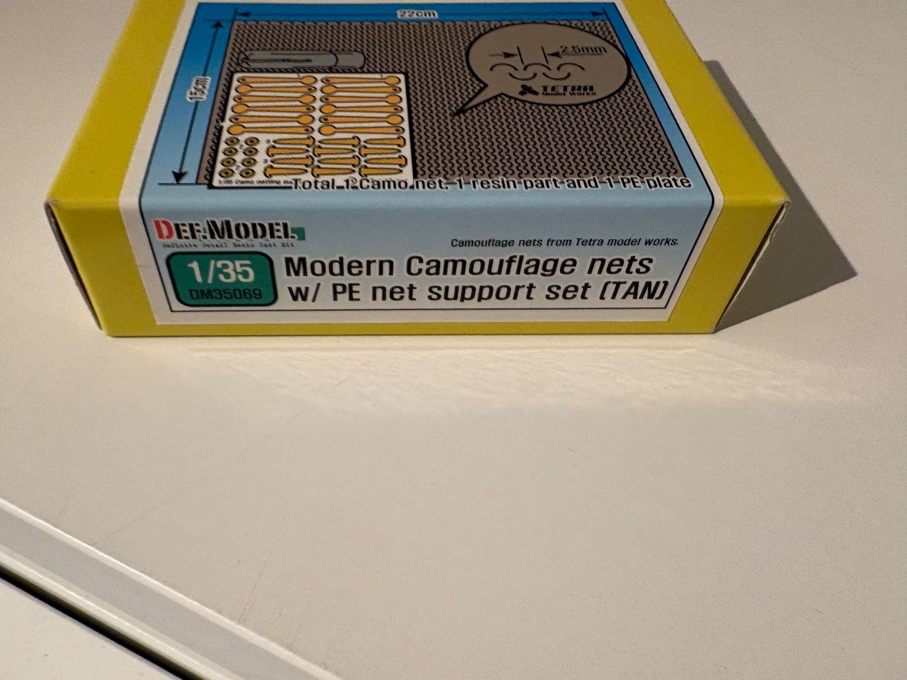 Kit di modellismo & Modellini statici: 1/35 MODERN CAMOUFLAGE NETS TAN – Usato da MÜHLEDORF/SO venduto da tru_wsv8 1