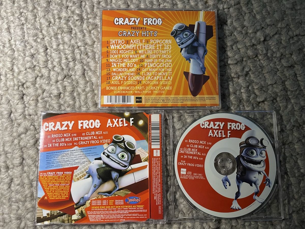 CD: 2x Crazy Frog – Usato da Reinach AG venduto da trigger7811 1